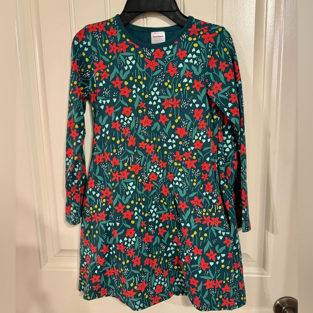 Poinsettia dress